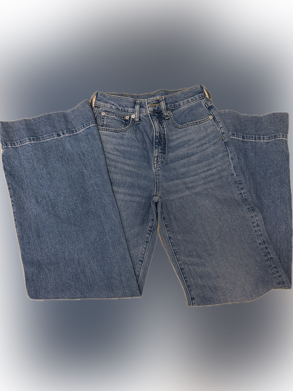 J.CREW Light Blue Denim Jeans with Contrast Stitching